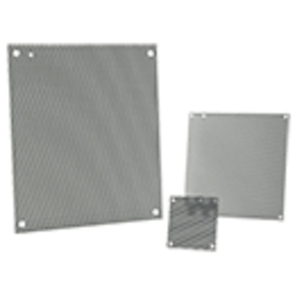 Nvent Hoffman PERFORATED BACK PANEL FOR, 12"H X 12"W ENCLOSURE,  A12N12PP